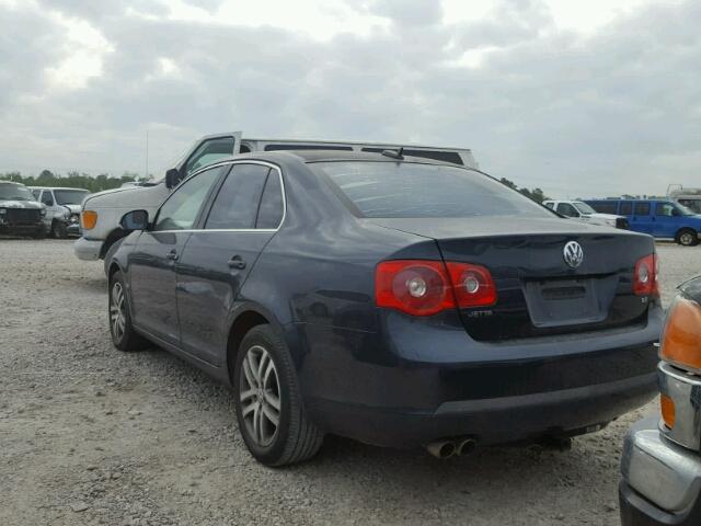 3VWDG81K96M656261 - 2006 VOLKSWAGEN JETTA 2.5 BLUE photo 3