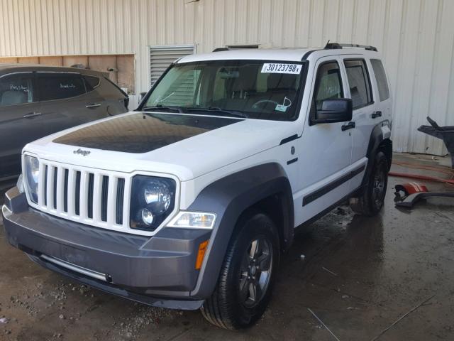 1J4PN3GK7AW160930 - 2010 JEEP LIBERTY RE WHITE photo 2