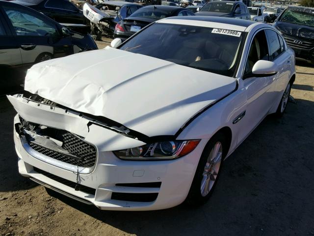 SAJAD4BGXHA947581 - 2017 JAGUAR XE PREMIUM WHITE photo 2