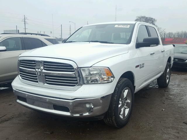 1C6RR7LM0HS880788 - 2017 RAM 1500 SLT WHITE photo 2