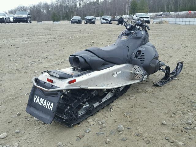 JYE8JJ007DA002067 - 2013 YAMAHA SNOWMOBILE BLACK photo 4