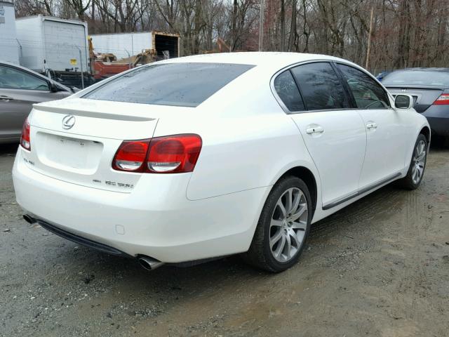 JTHCH96S060011011 - 2006 LEXUS GS GENERAT WHITE photo 4