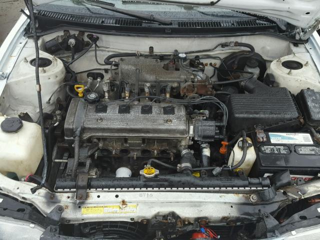 2T1BB02E9VC184024 - 1997 TOYOTA COROLLA DX WHITE photo 7