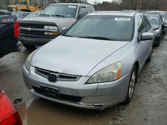 1HGCM66594A017503 - 2004 HONDA ACCORD EX GRAY photo 2