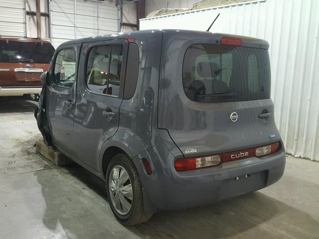 JN8AZ2KR9DT306138 - 2013 NISSAN CUBE S CHARCOAL photo 3