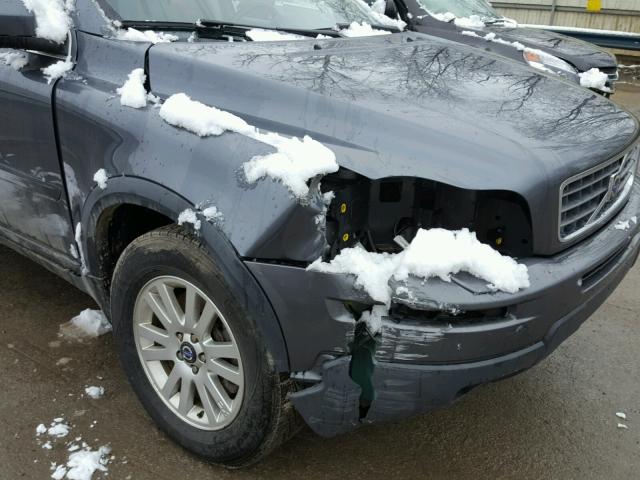 YV4CZ982581425519 - 2008 VOLVO XC90 3.2 GRAY photo 9