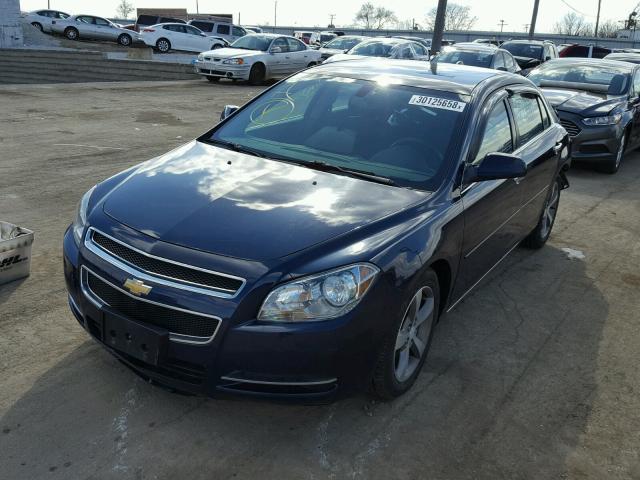 1G1ZC5E03CF291639 - 2012 CHEVROLET MALIBU 1LT 蓝色 照片 2