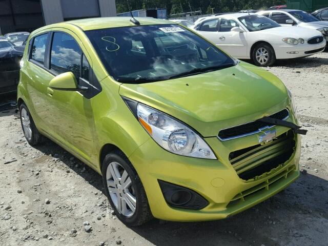 KL8CD6S98DC522341 - 2013 CHEVROLET SPARK GREEN photo 1