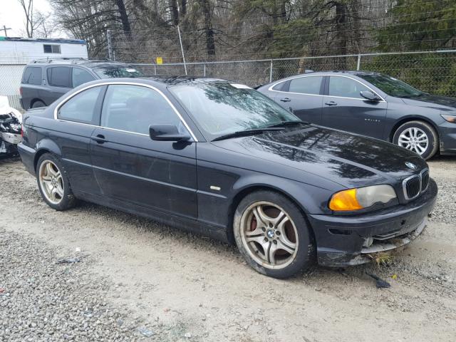 WBABN53471JU23432 - 2001 BMW 330 CI BLACK photo 1
