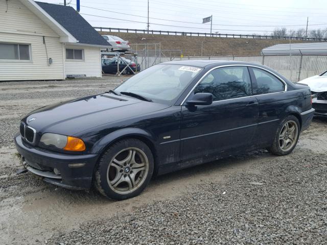 WBABN53471JU23432 - 2001 BMW 330 CI BLACK photo 2