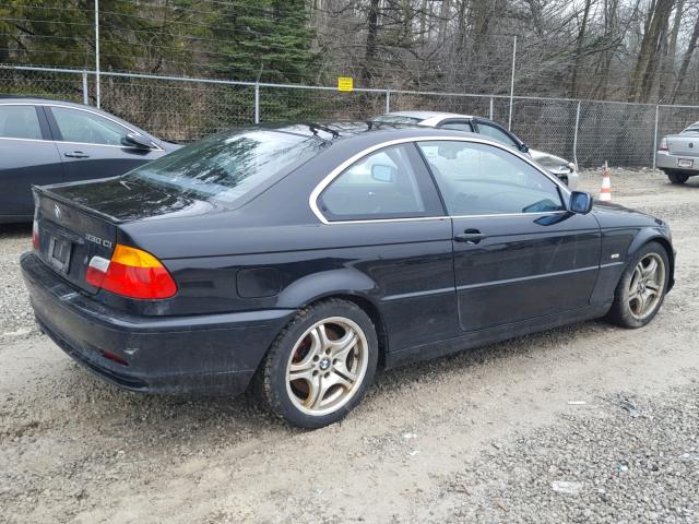 WBABN53471JU23432 - 2001 BMW 330 CI BLACK photo 4