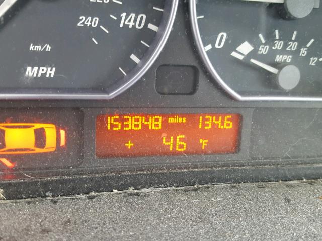 WBABN53471JU23432 - 2001 BMW 330 CI BLACK photo 8