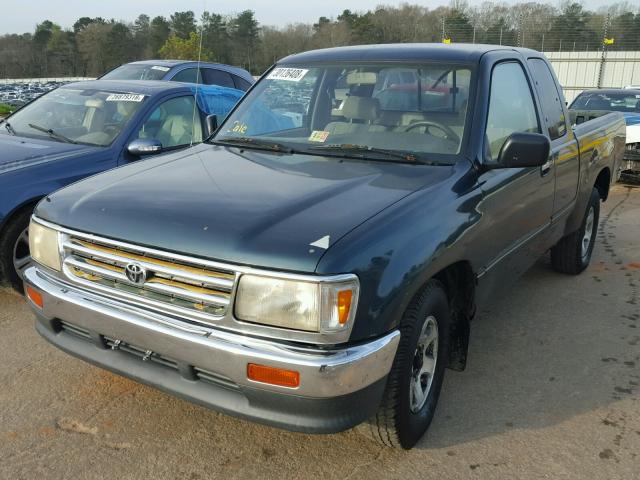 JT4VD12E6S0006686 - 1995 TOYOTA T100 XTRAC GREEN photo 2