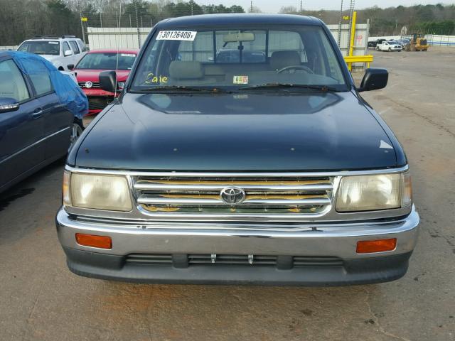 JT4VD12E6S0006686 - 1995 TOYOTA T100 XTRAC GREEN photo 9