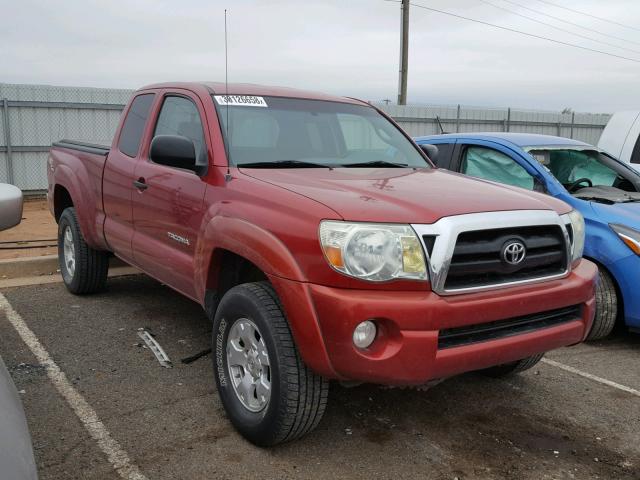 5TEUU42N46Z158467 - 2006 TOYOTA TACOMA ACC RED photo 1