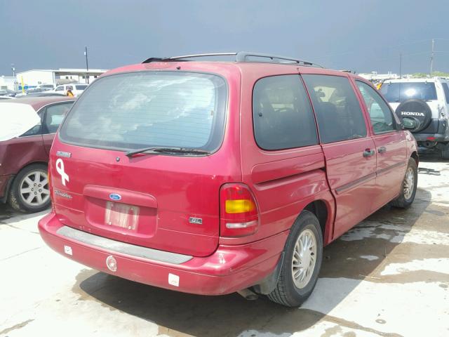 2FMDA5147WBB74857 - 1998 FORD WINDSTAR W RED photo 4