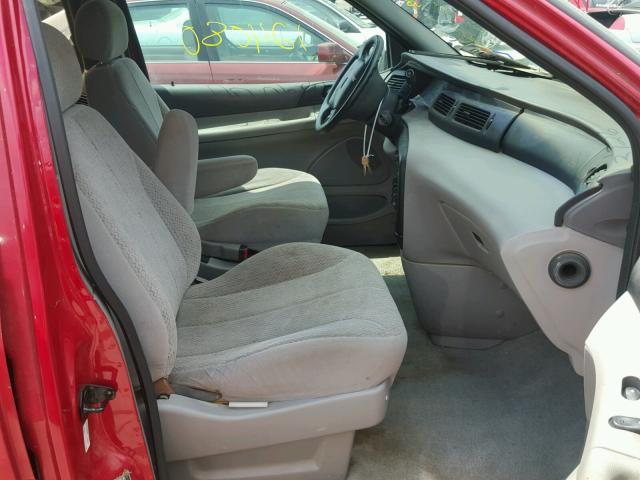 2FMDA5147WBB74857 - 1998 FORD WINDSTAR W RED photo 5