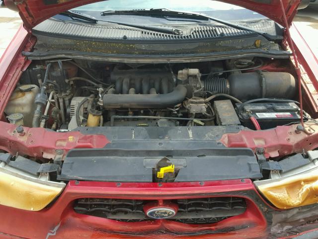 2FMDA5147WBB74857 - 1998 FORD WINDSTAR W RED photo 7