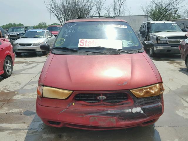 2FMDA5147WBB74857 - 1998 FORD WINDSTAR W RED photo 9