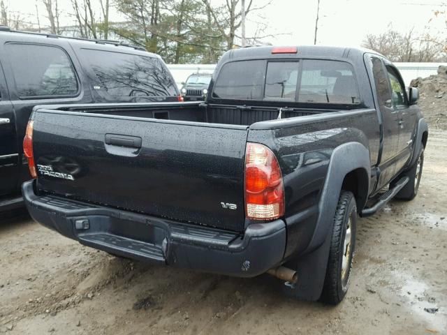 5TEUU42N76Z229547 - 2006 TOYOTA TACOMA ACC BLACK photo 4