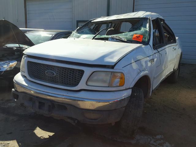 1FTRW08L51KE88680 - 2001 FORD F150 SUPER WHITE photo 2