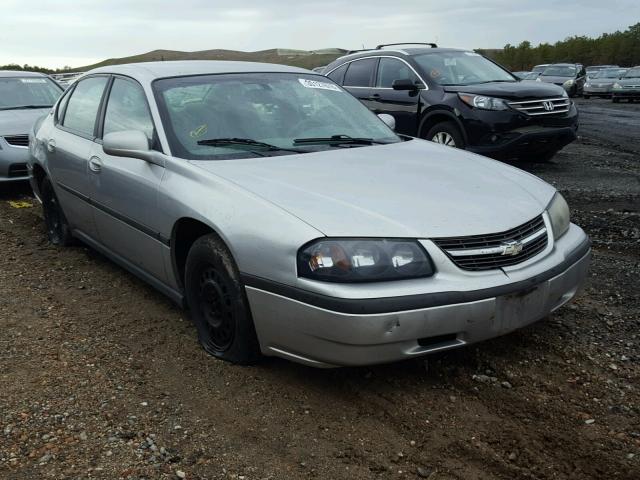 2G1WF55E559241200 - 2005 CHEVROLET IMPALA SILVER photo 1