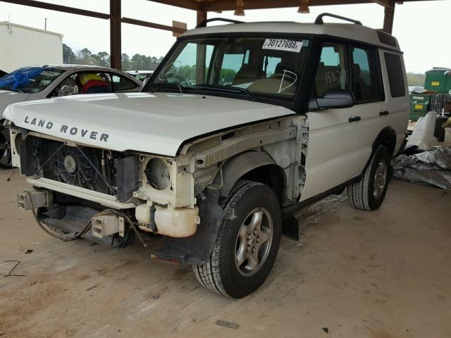 SALTY1246YA272997 - 2000 LAND ROVER DISCOVERY WHITE photo 2