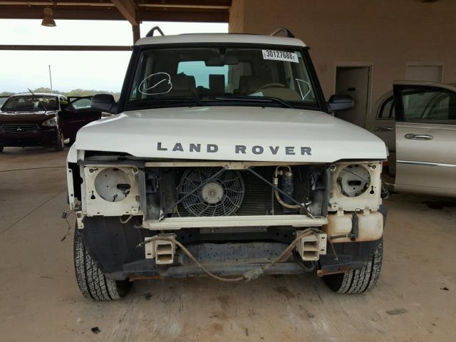 SALTY1246YA272997 - 2000 LAND ROVER DISCOVERY WHITE photo 9