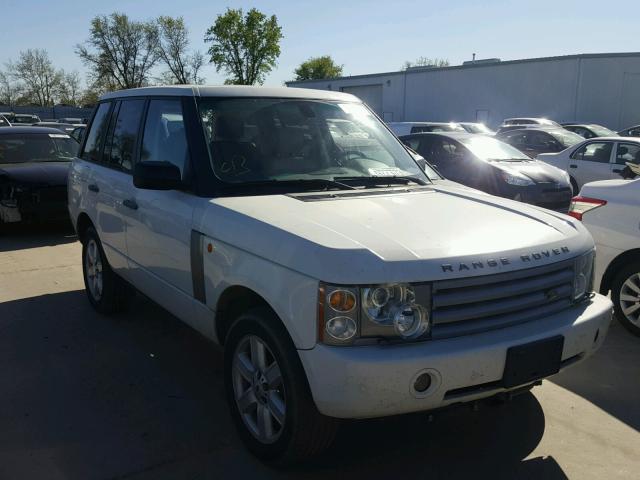 SALME11465A189743 - 2005 LAND ROVER RANGE ROVE WHITE photo 1