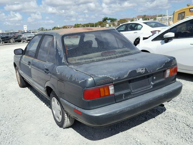 1N4EB31F8PC811760 - 1993 NISSAN SENTRA E GREEN photo 3