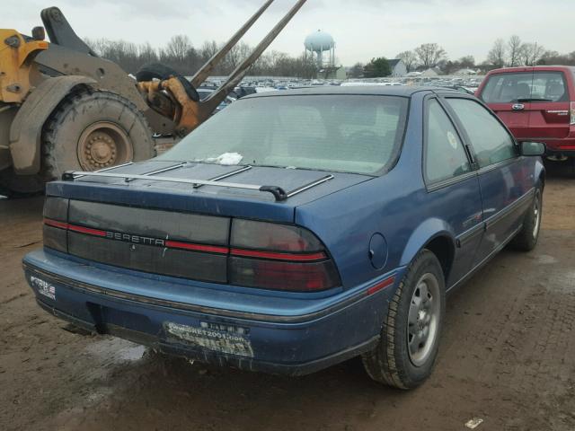 1G1LV14W6JY671302 - 1988 CHEVROLET BERETTA BLUE photo 4