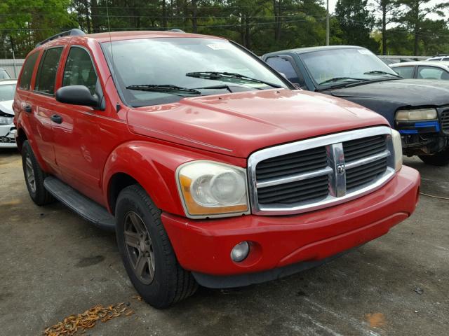 1D4HD48N64F167337 - 2004 DODGE DURANGO SL RED photo 1