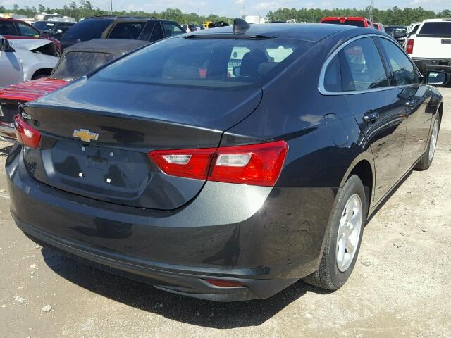 1G1ZB5ST5HF280148 - 2017 CHEVROLET MALIBU LS GRAY photo 4
