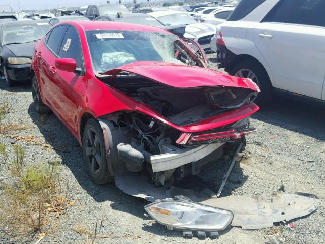 1C3CDFFA0GD802124 - 2016 DODGE DART SXT S RED photo 1