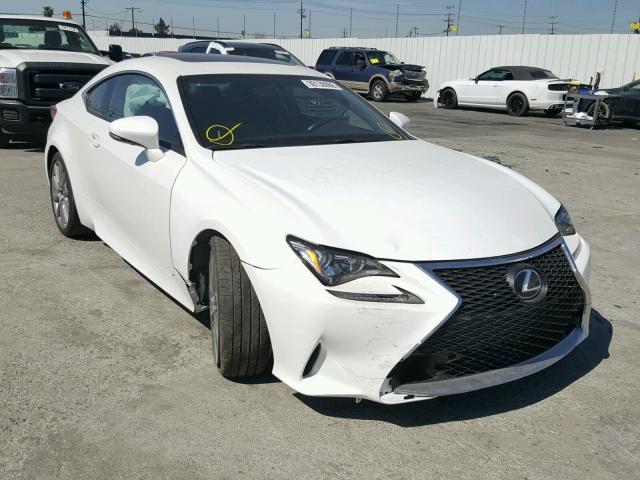 JTHHE5BCXF5007203 - 2015 LEXUS RC 350 WHITE photo 1