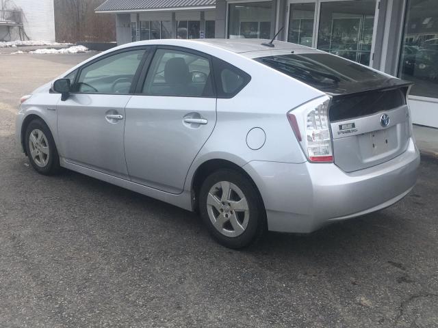 JTDKN3DU8A0001648 - 2010 TOYOTA PRIUS SILVER photo 3