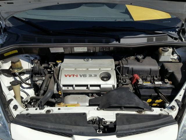 5TDZA23C26S489920 - 2006 TOYOTA SIENNA CE WHITE photo 7