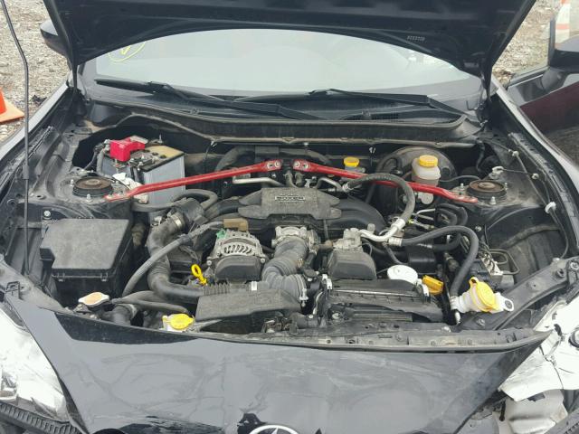 JF1ZNAA19D1716875 - 2013 TOYOTA SCION FR-S BLACK photo 7