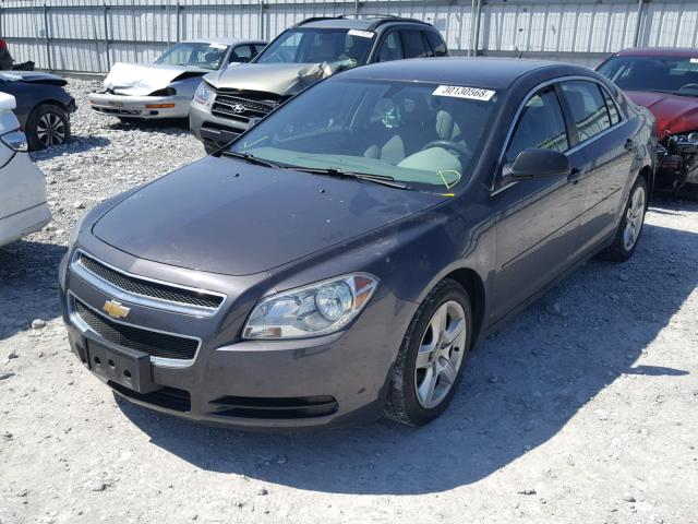 1G1ZA5EU1BF282476 - 2011 CHEVROLET MALIBU LS 灰色 照片 2
