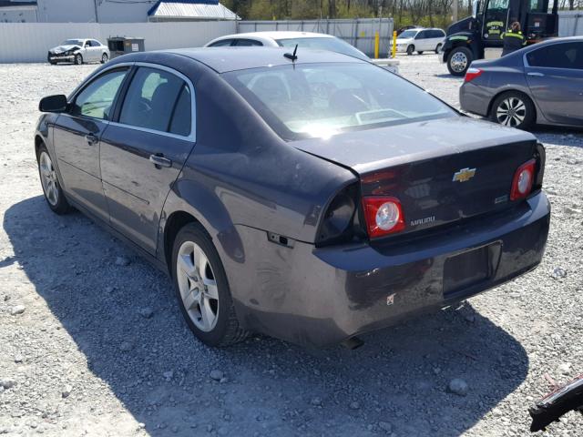 1G1ZA5EU1BF282476 - 2011 CHEVROLET MALIBU LS 灰色 照片 3