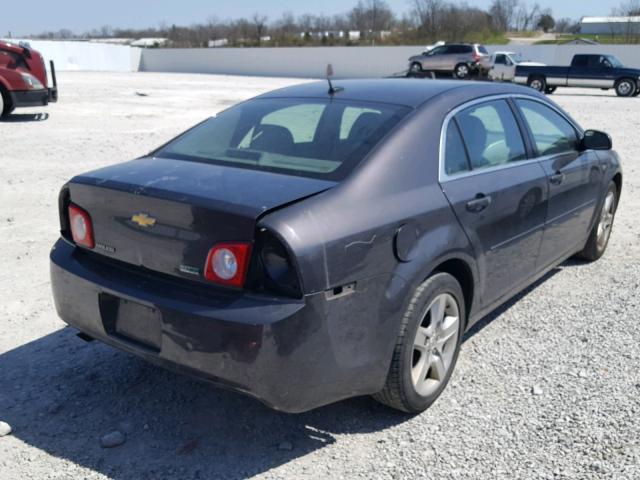 1G1ZA5EU1BF282476 - 2011 CHEVROLET MALIBU LS 灰色 照片 4