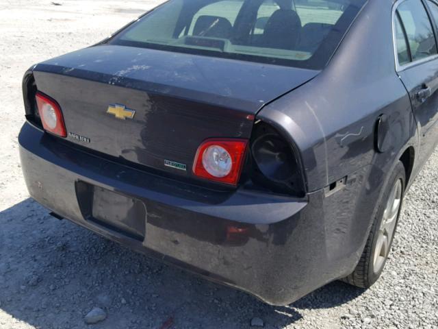 1G1ZA5EU1BF282476 - 2011 CHEVROLET MALIBU LS 灰色 照片 9