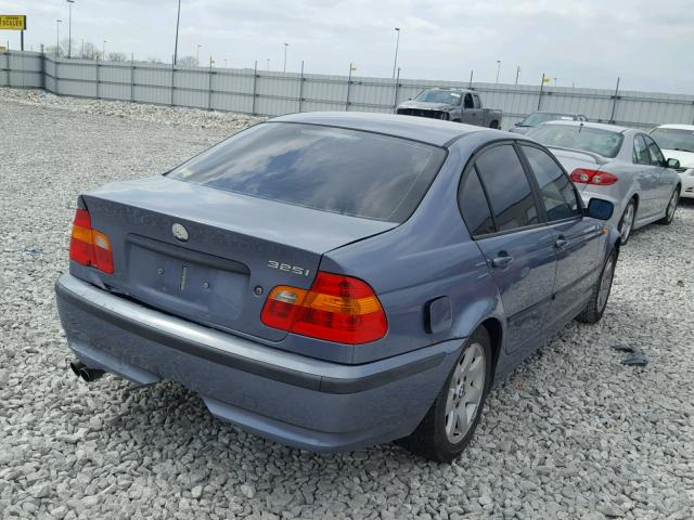 WBAAZ33404KP89560 - 2004 BMW 325 IS SUL BLUE photo 4
