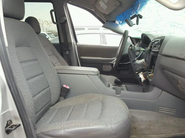 1FMZU72K43UA84240 - 2003 FORD EXPLORER X SILVER photo 5