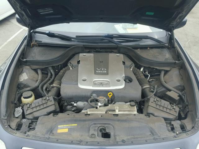 JNKCV61E79M012260 - 2009 INFINITI G37 BASE BLUE photo 7