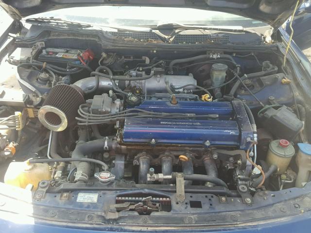 JH4DB7650WS002821 - 1998 ACURA INTEGRA LS BLACK photo 7