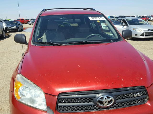 JTMBK35V885057568 - 2008 TOYOTA RAV4 RED photo 9