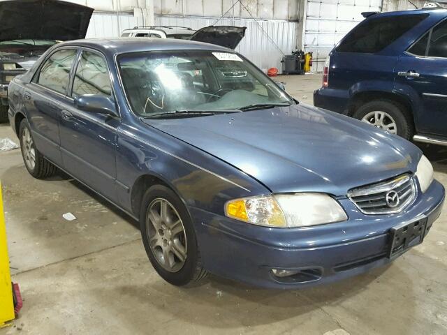 1YVGF22D625289149 - 2002 MAZDA 626 ES BLUE photo 1