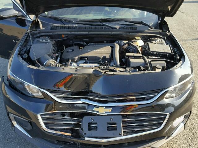 1G1ZE5ST4GF292961 - 2016 CHEVROLET MALIBU LT BLACK photo 7