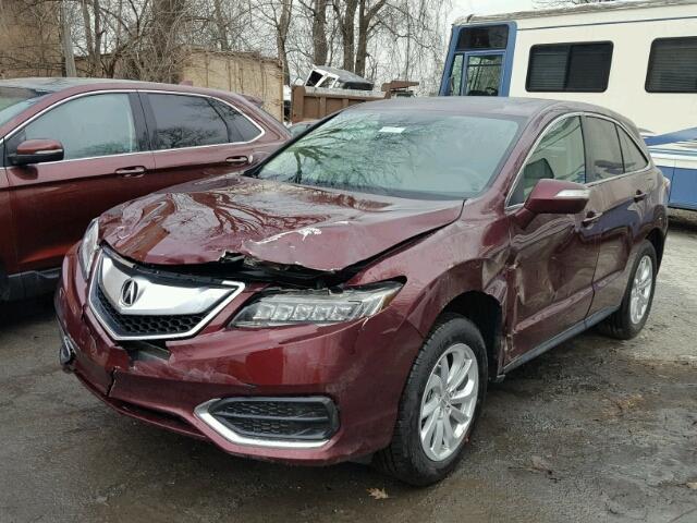 5J8TB4H58JL014504 - 2018 ACURA RDX TECHNO RED photo 2